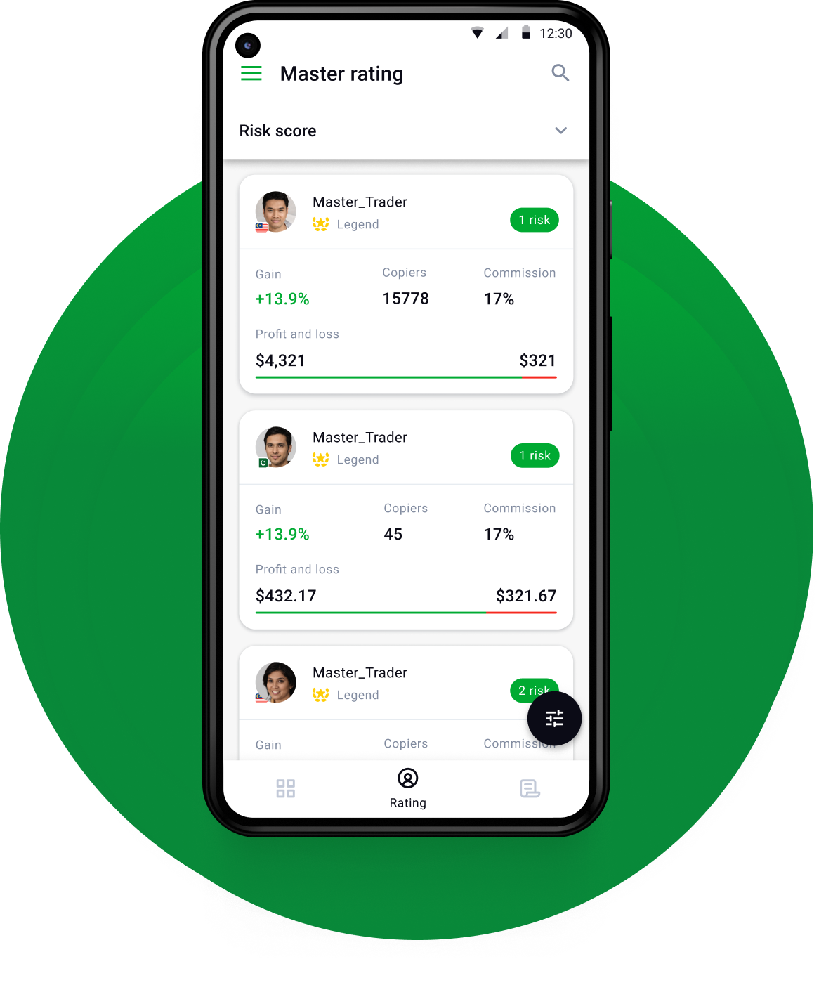 copy trading app